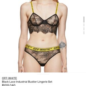 Off-White Lingerie Set NWOT